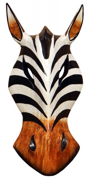 Maske73 Zebra 20 cm