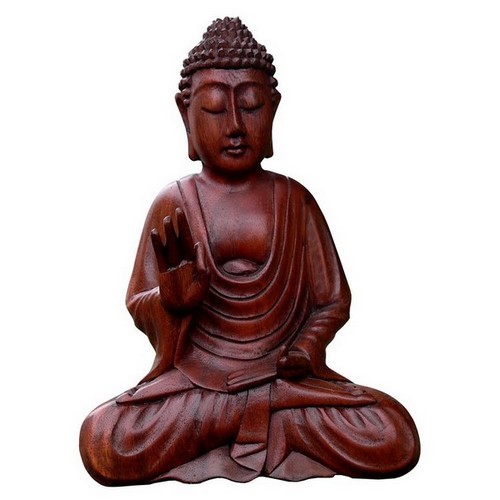 Buddha Meditation Hand vorn 20 cm