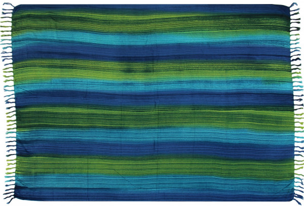 Sarong "blau / grün"