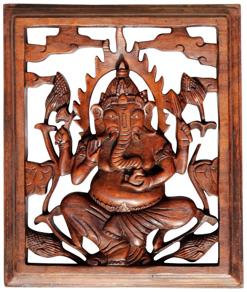 Rel36 Ganesha in Rahmen